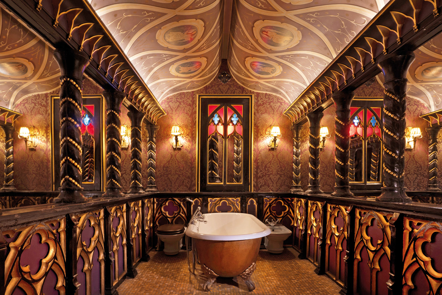 The Witchery Edinburgh Great British Irish Hotels   Witchery Heriot Bathroom 1536x1024 