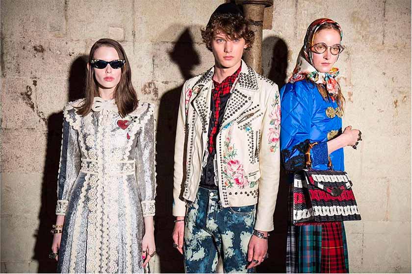 Gucci Salutes British Eccentricity With Vanessa Redgrave & Tom Hiddleston