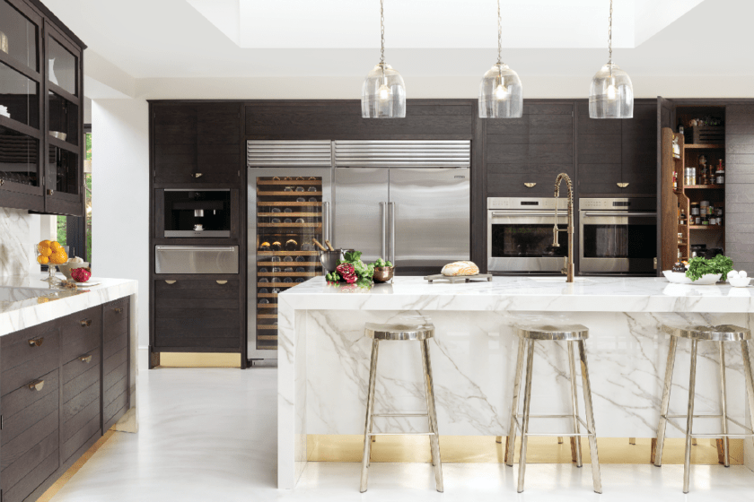 Interiors Inspiration: Marble Kitchens - Interiors