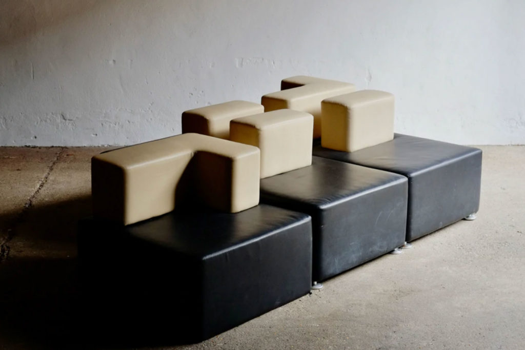 Sculptural sofa online