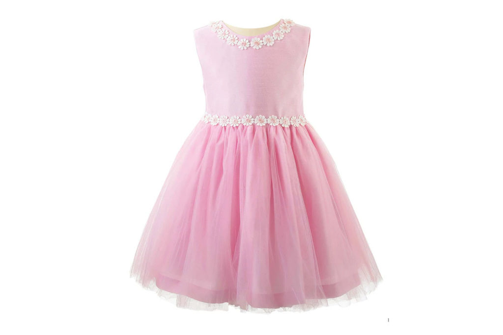 Pink tulle dress