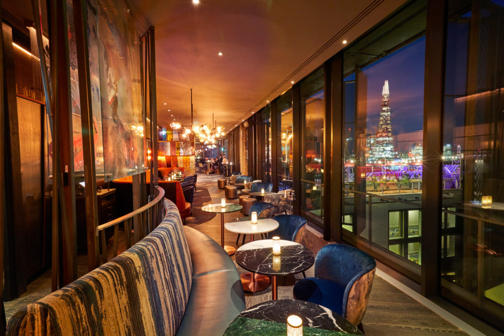 7 Rooftop Restaurants near Victoria London