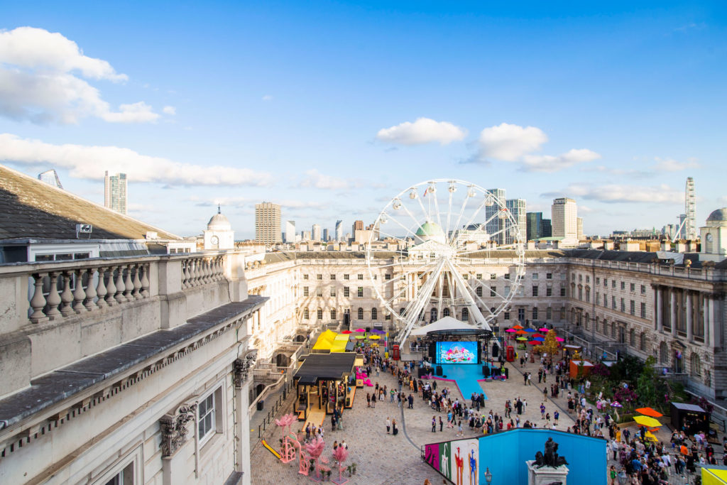 A Vibrant Summer Festival Has Launched At Somerset House   L. This Bright Land Launch. Photo By Chloe Hashemi. Courtesy Of Somerset House. 1024x683 