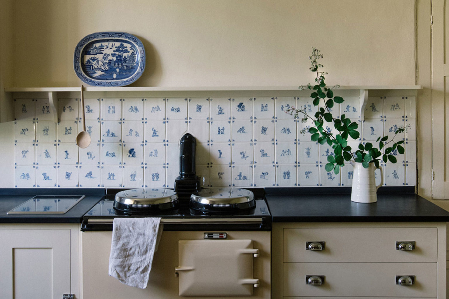 Blue Delftware Tiles are Trending - Interiors