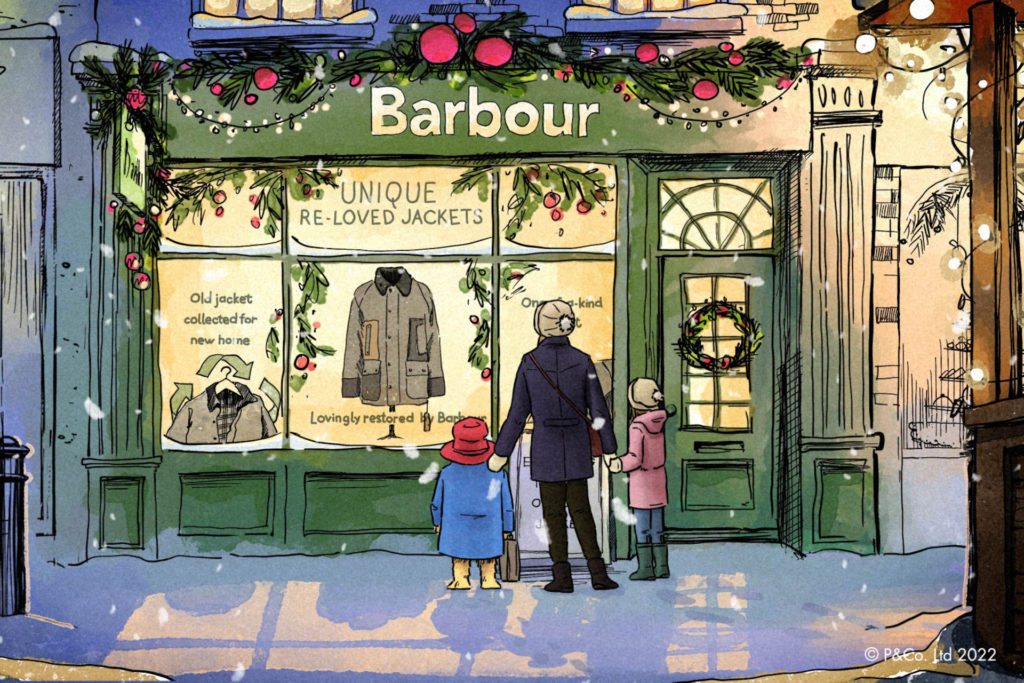 Barbour Releases Christmas 2022 Ad with Paddington Bear - News