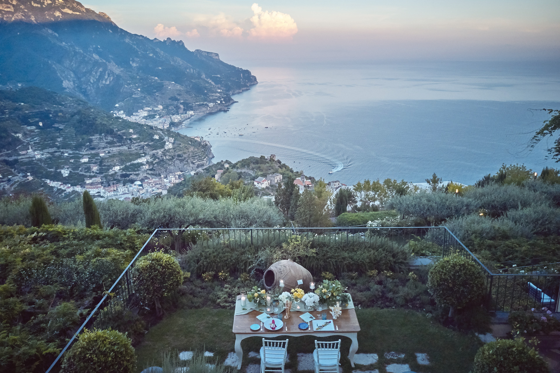 Hotel Caruso for weddings in Ravello on the Amalfi Coast