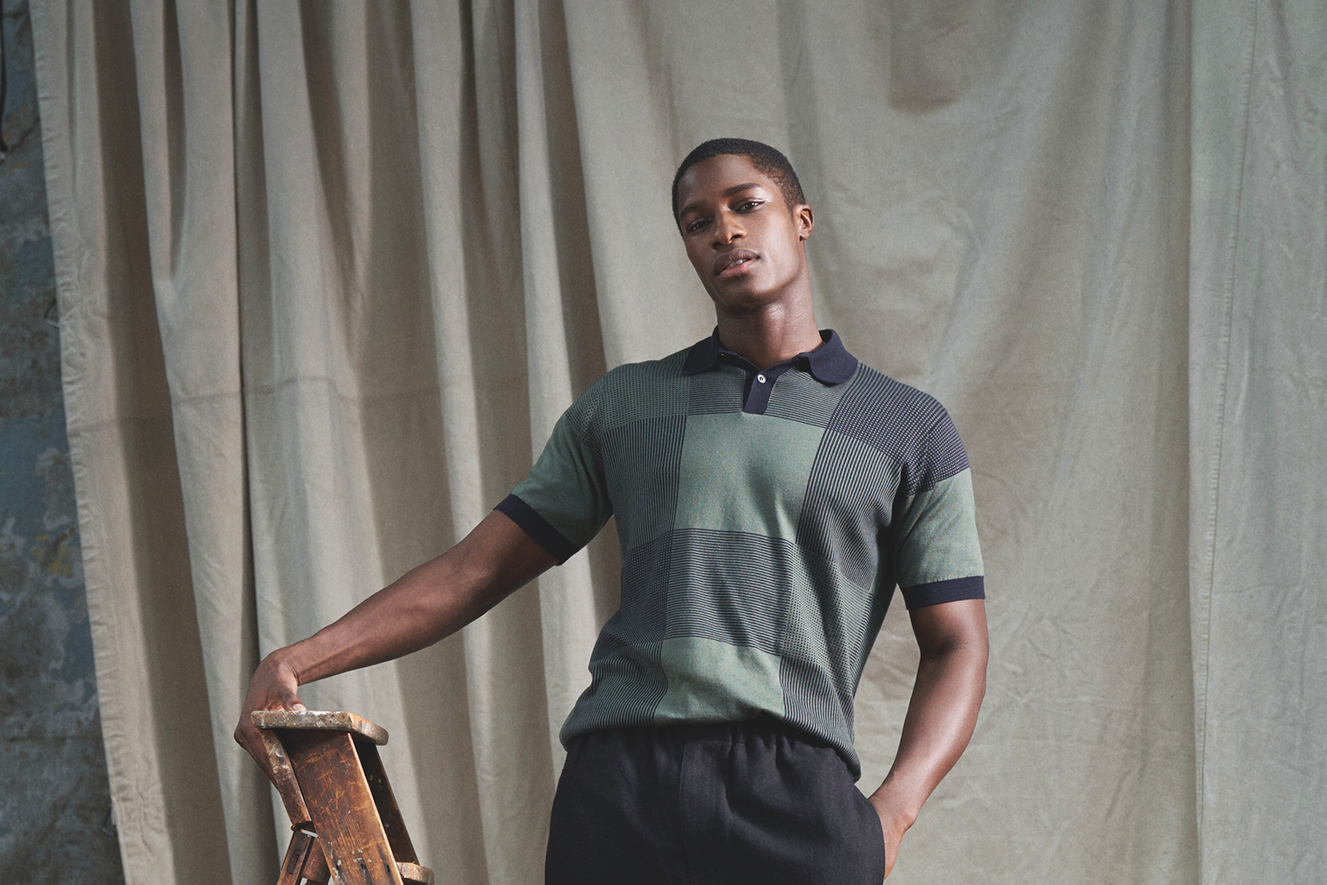 12 British Menswear Brands To Have On Your Radar In 2024 Style   John Smedley SS23 Campaign Imagery 3 