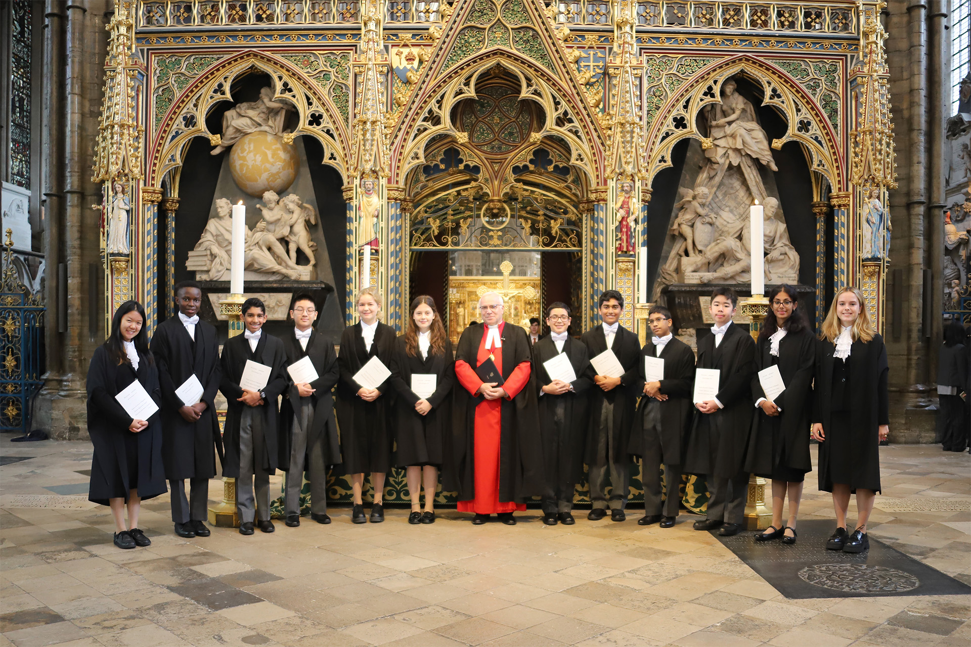 King's Scholars Admitted to Westminster After Seven Decades