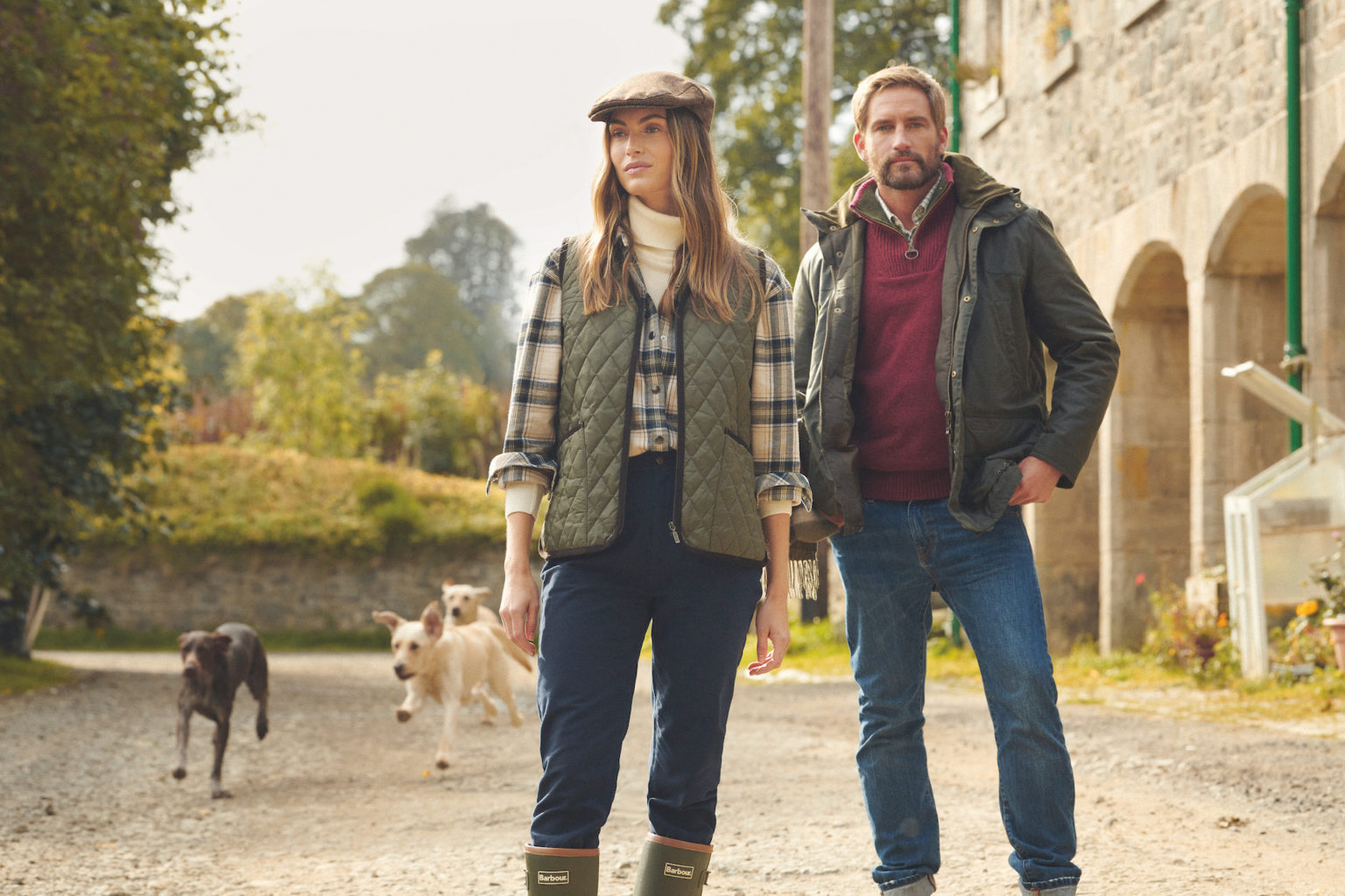 All The Winners Of The Great British Brands Awards 2024 Style   Nelson Essential Half Zip Knitted Jumper RRP 99.95 Bleaberry Wax Jacket RRP 349.0 Thornfield Gilet RRP 99.95 Highfield Check Shirt RRP 79.95 Available At Barbour.com  1536x1024 