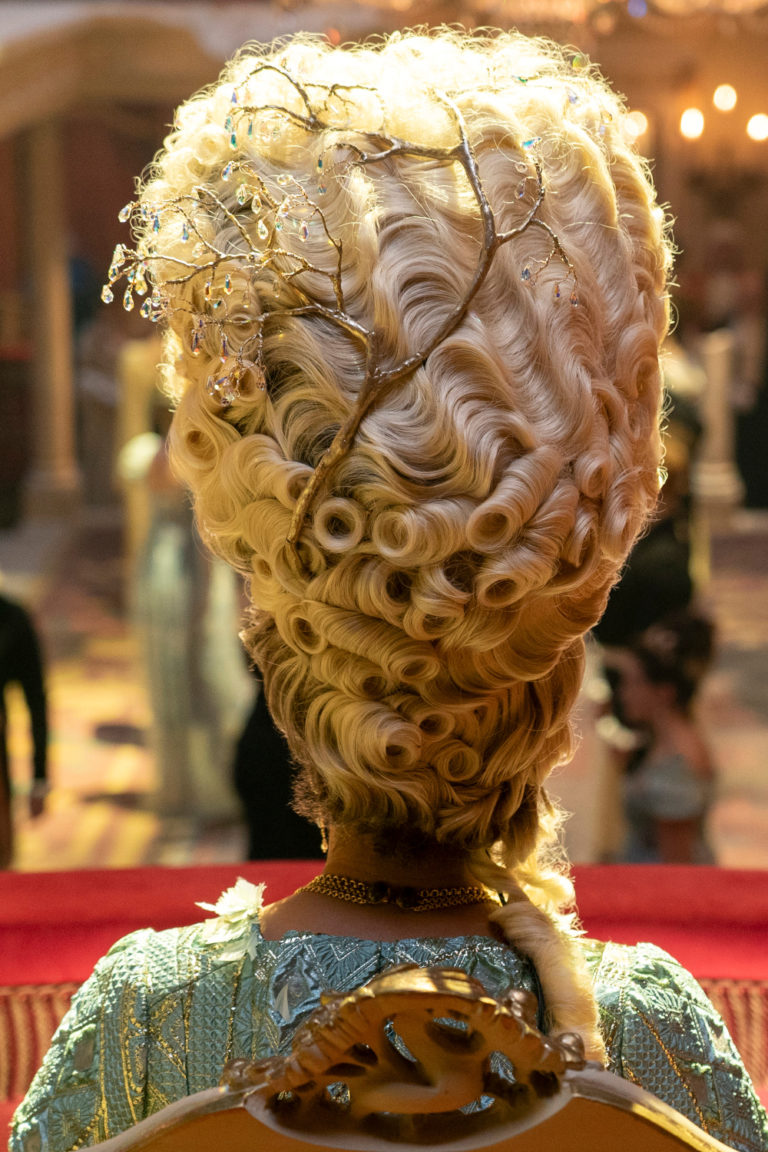 Behind The Design: Queen Charlotte's Carousel Swan Wig