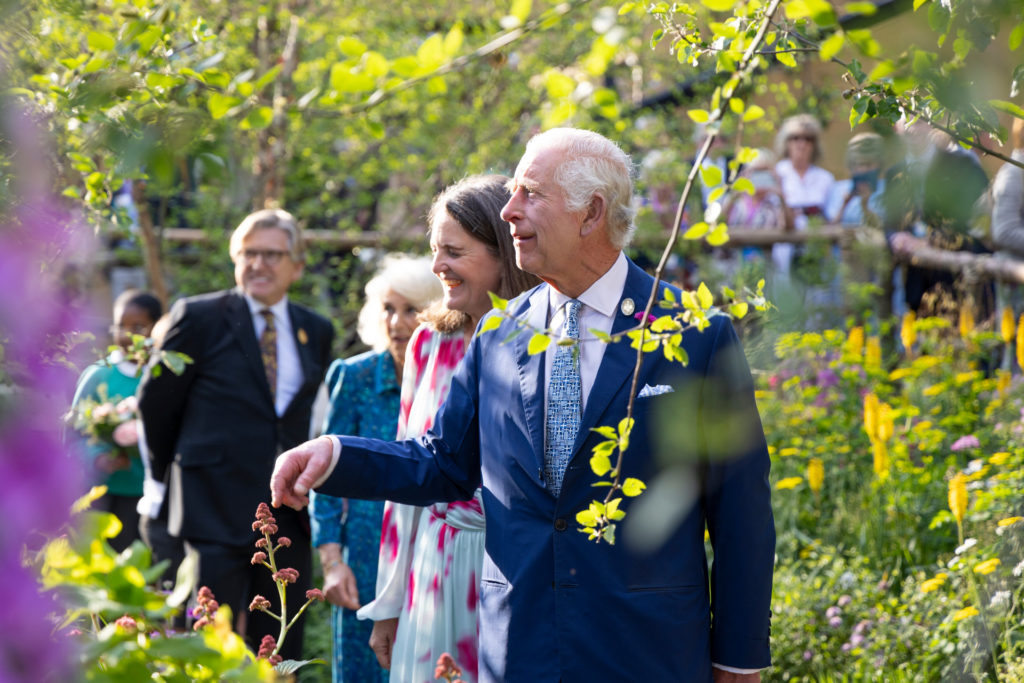 King Charles and Queen Camilla visit the 2024 Chelsea Flower Show