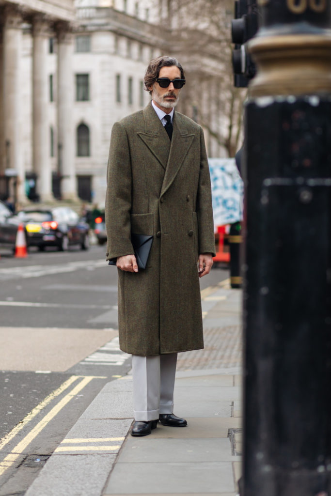 Man on streets of London