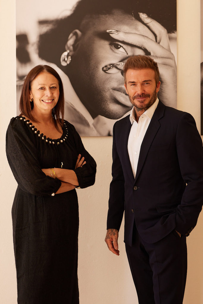 David Beckham and Caroline Rush British luxury news june 2024