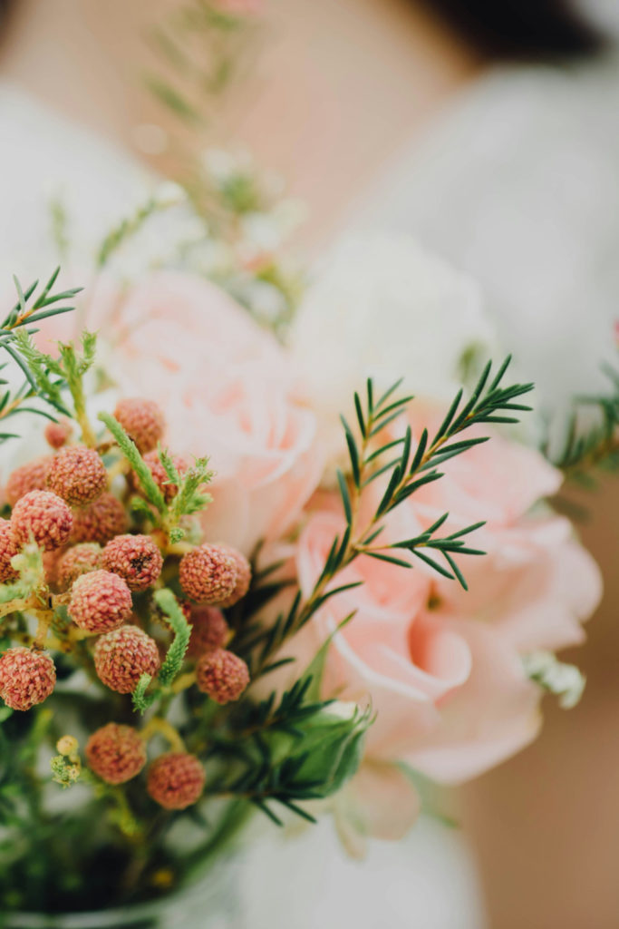 Bouquet of flowers | duchess of westminster wedding dress