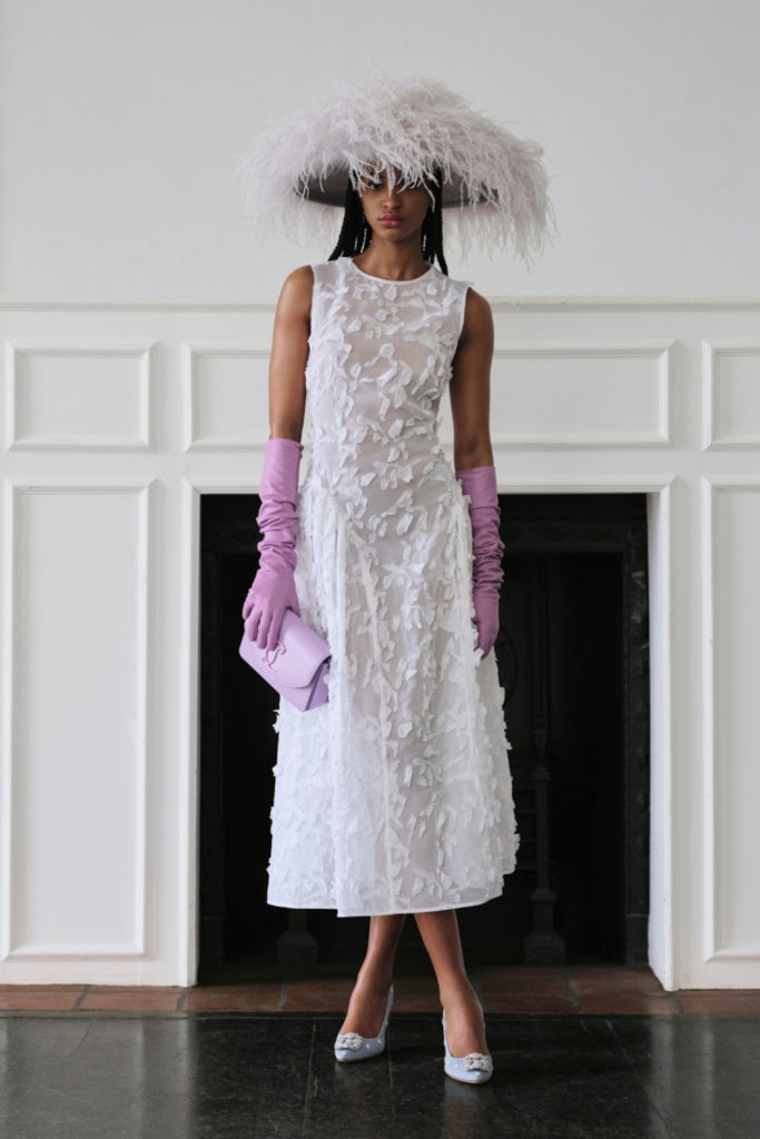 Model posing for Royal Ascot Lookbook 2024 | what to wear to Royal Ascot