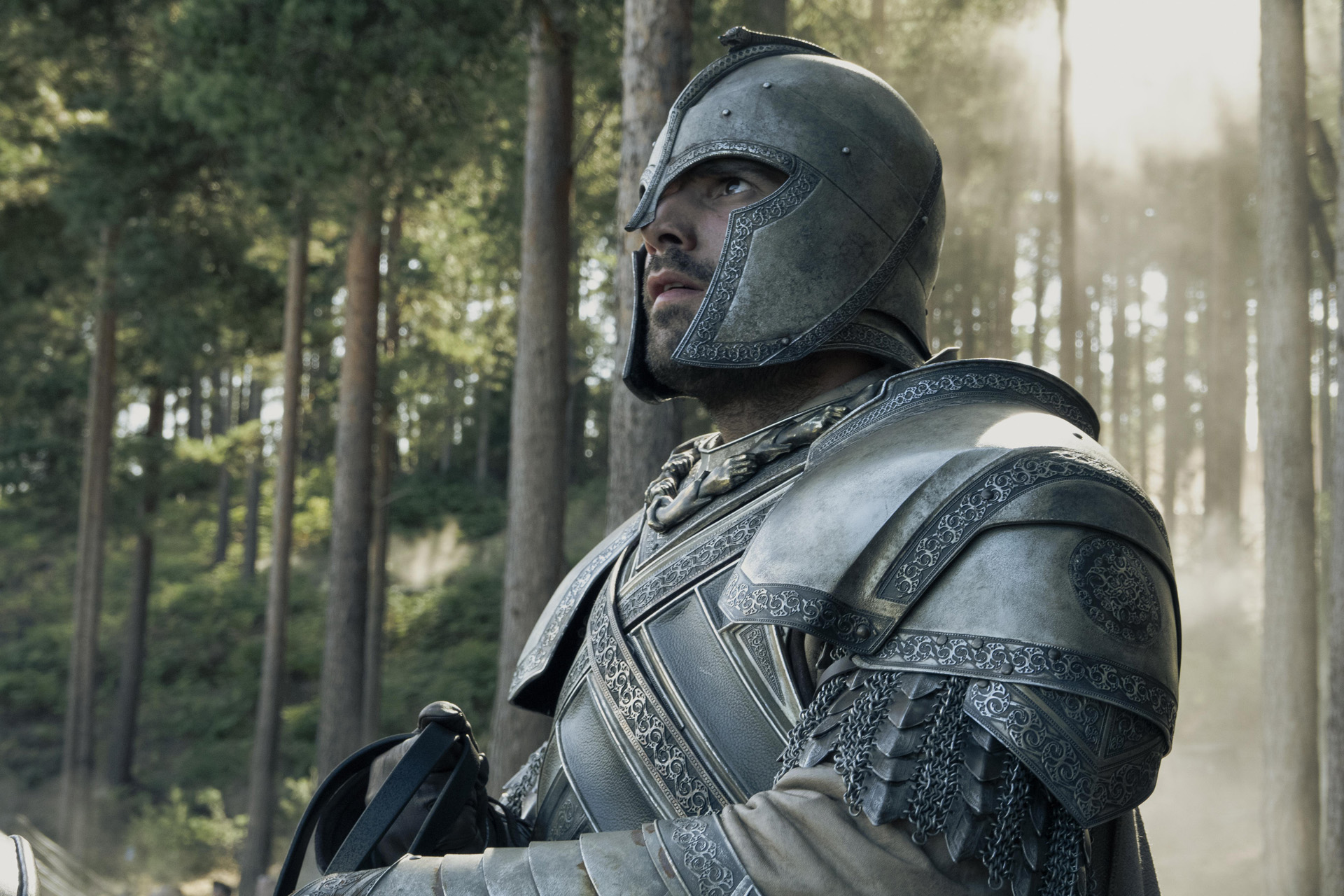 Fabien Frankel dans le rôle de Ser Criston Cole dans la saison 2 de House of the Dragon