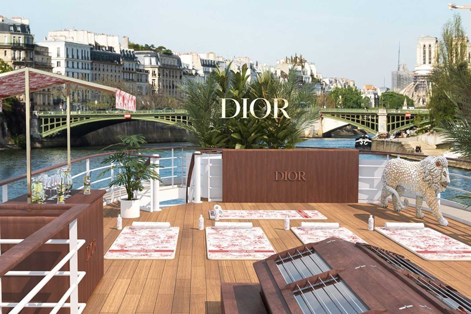 The Dior Spa Cruise Returns to Paris For The Olympics