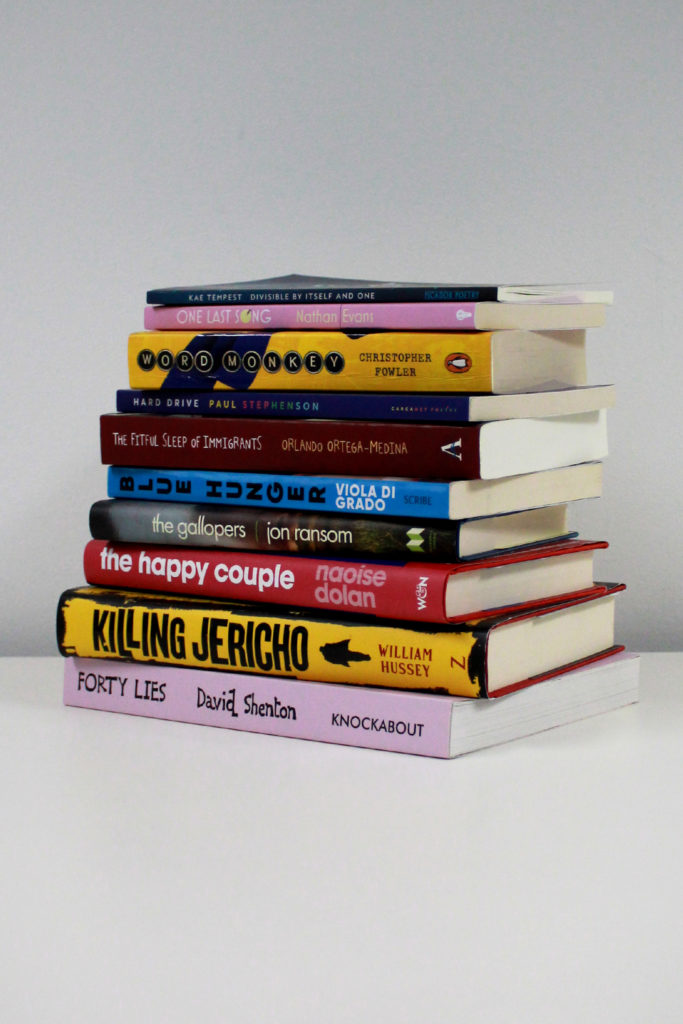 Stack of books longlisted for the Polari Book Prize Longlist 2024