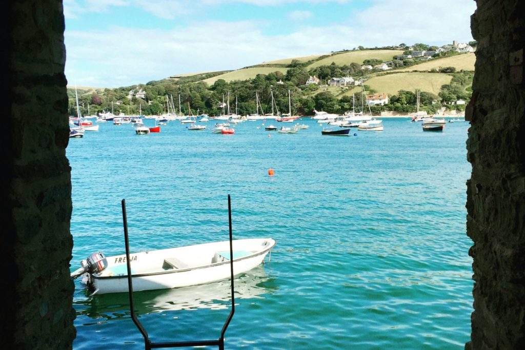 View of Salcombe harbour