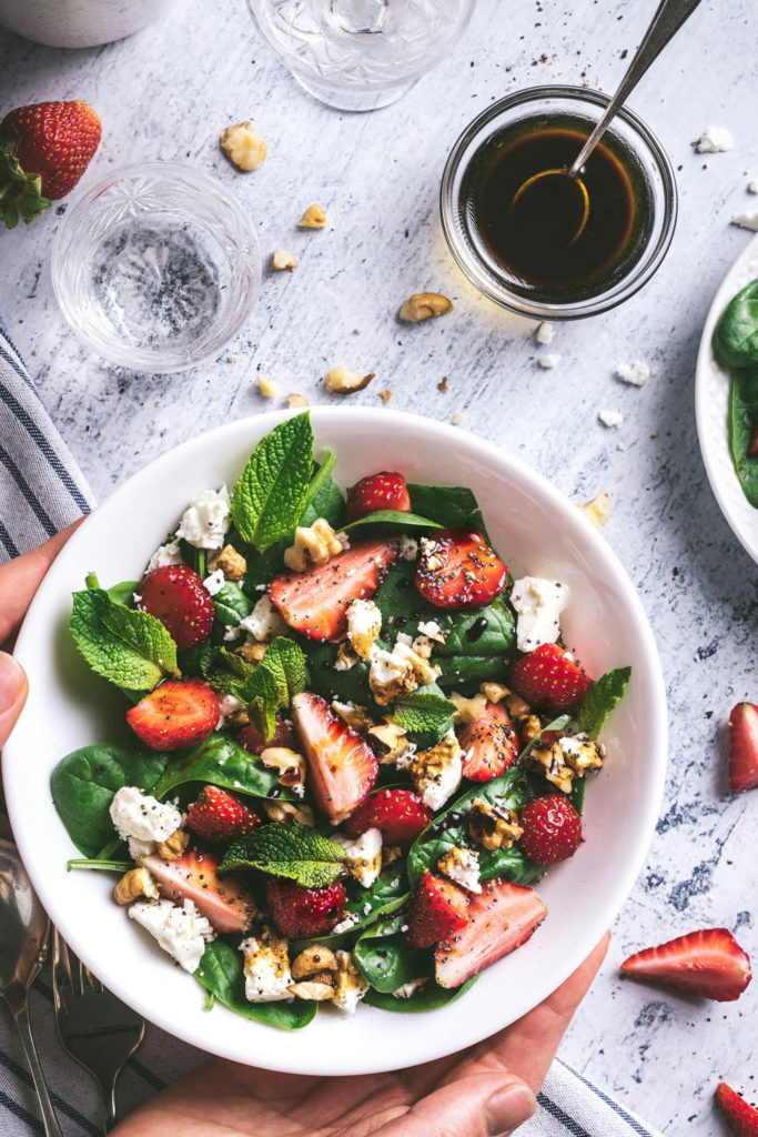 Strawberry salad