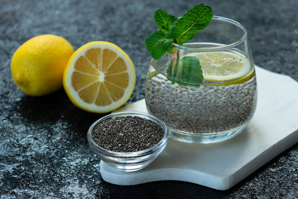 Chia seed water