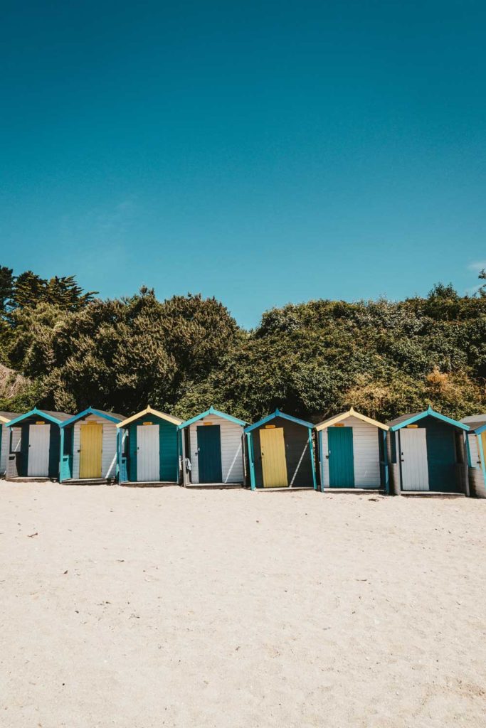 beach huts