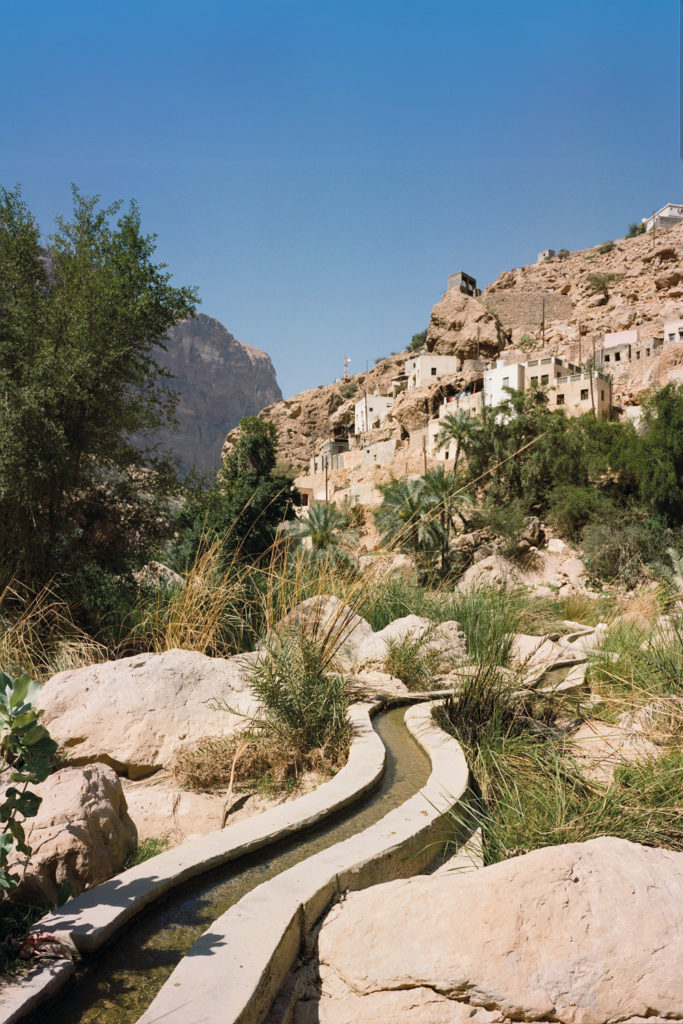 The historic village of Misfat Al Abriyeen, Oman