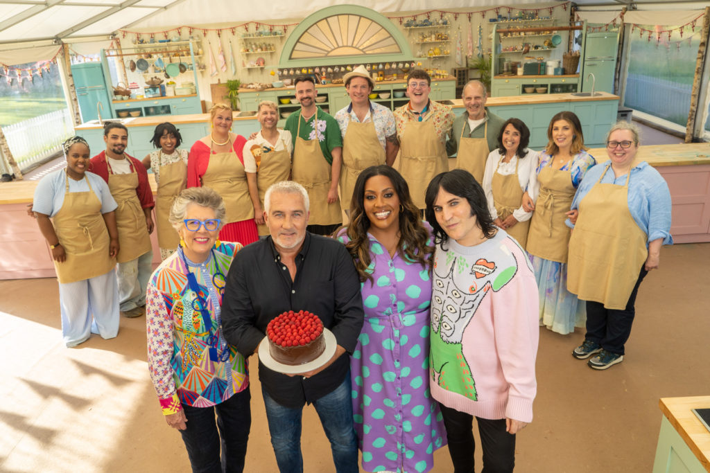 The full cast and judges for The Great British Bake Off