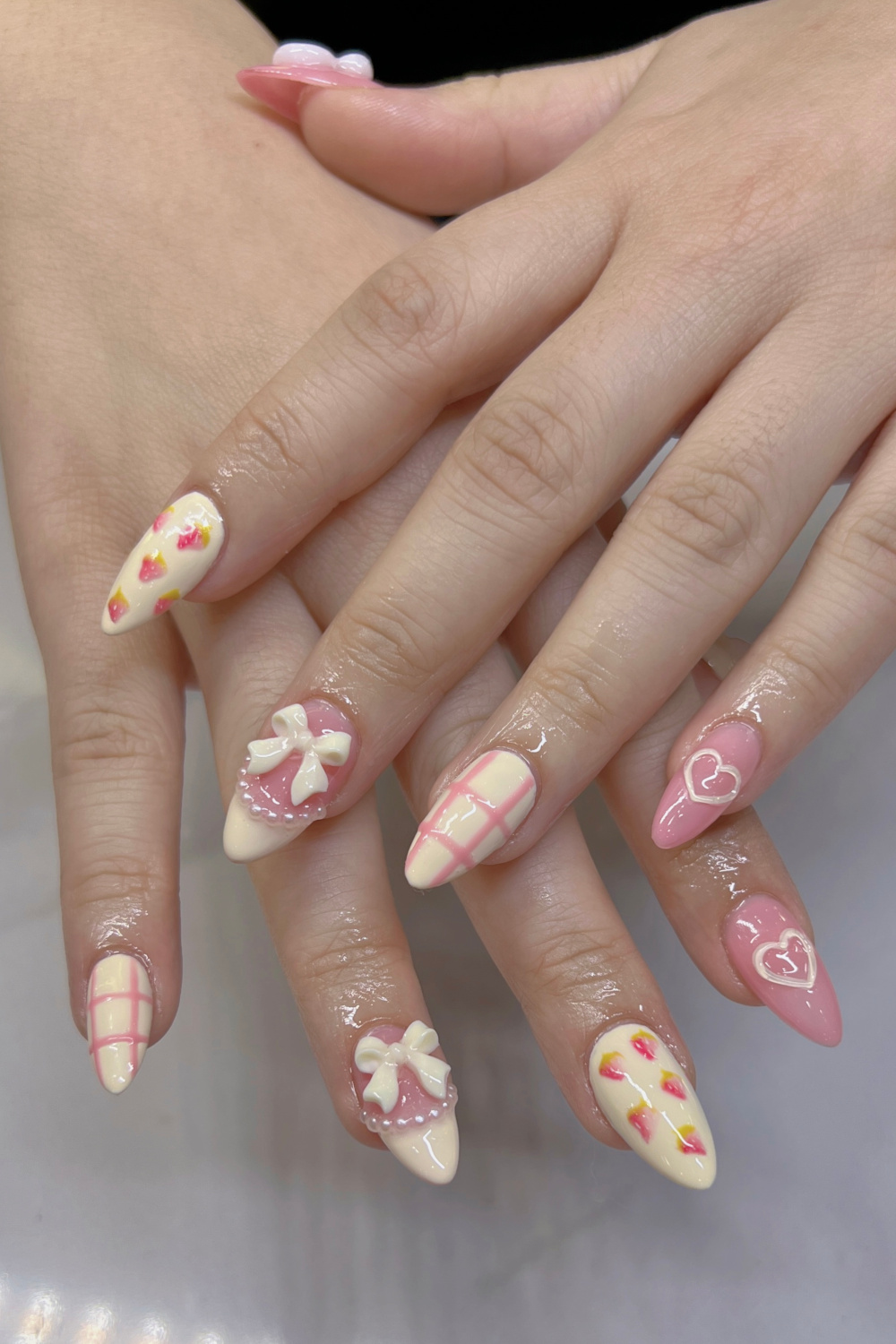 15 Bow Manicure Ideas To Try This Season