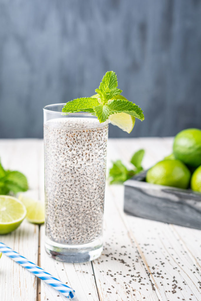 Chia seed water