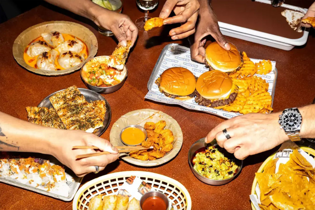 Burgers at the London Restaurant Festival