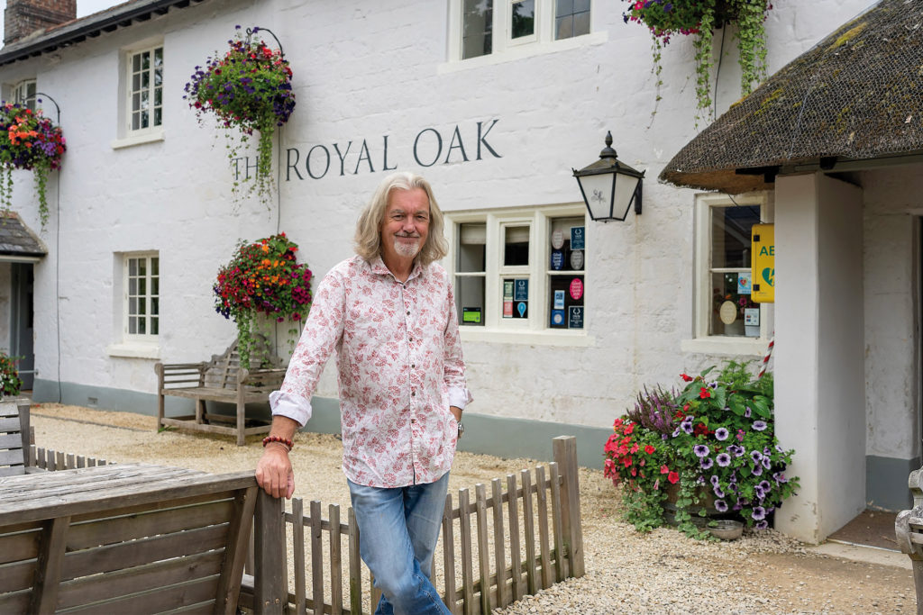 James May and his pub, The Royal Oak