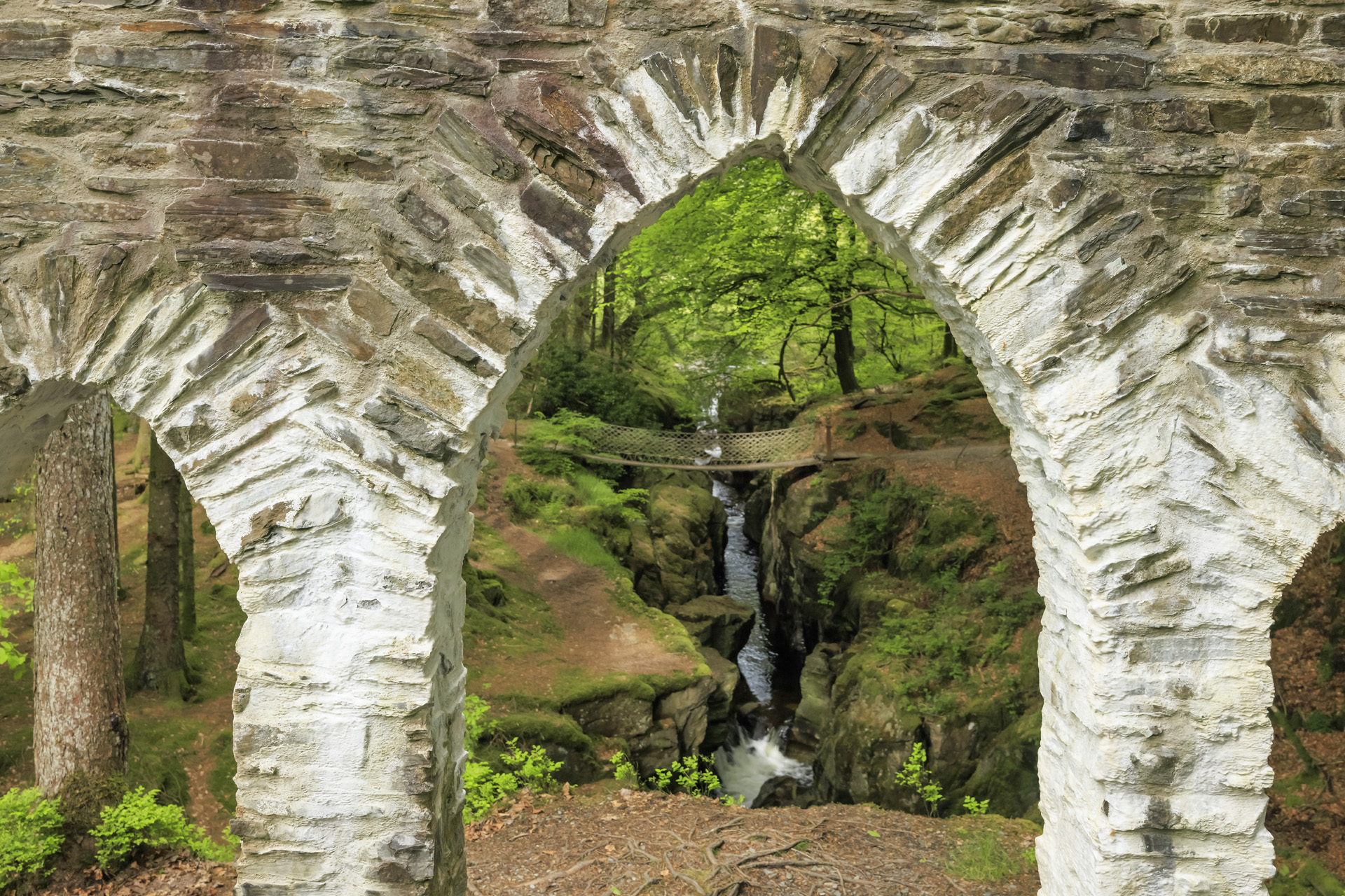 Gothic Arch, Hafod Estate, Ceredigion