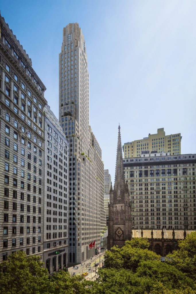 Art Deco exterior of One Wall Street