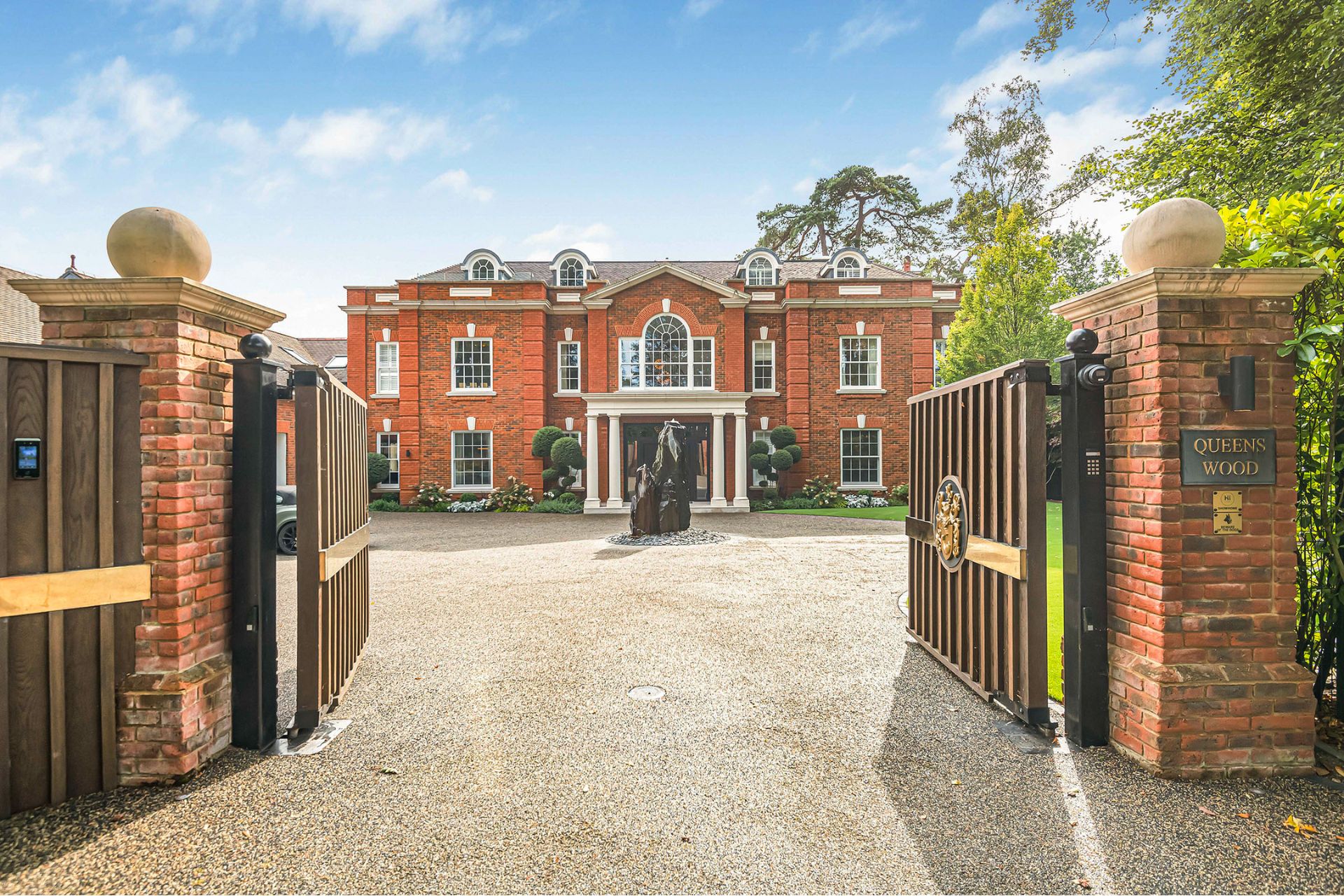 Inside A Home On The Wentworth Estate... With A Football Pitch In The Garden