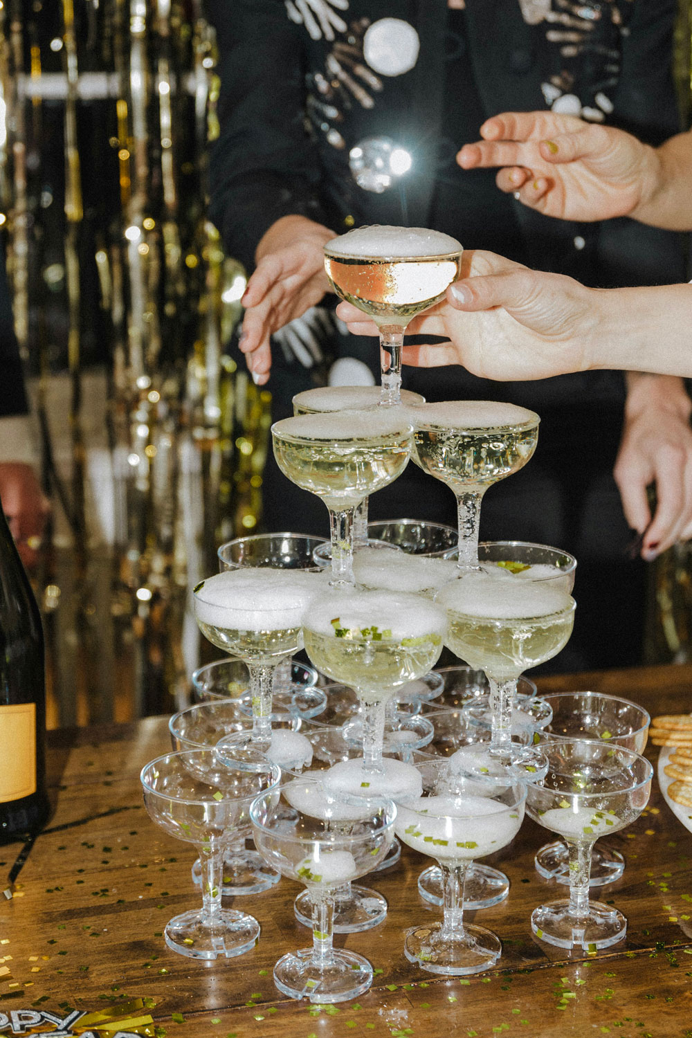 How To Create A Champagne Tower