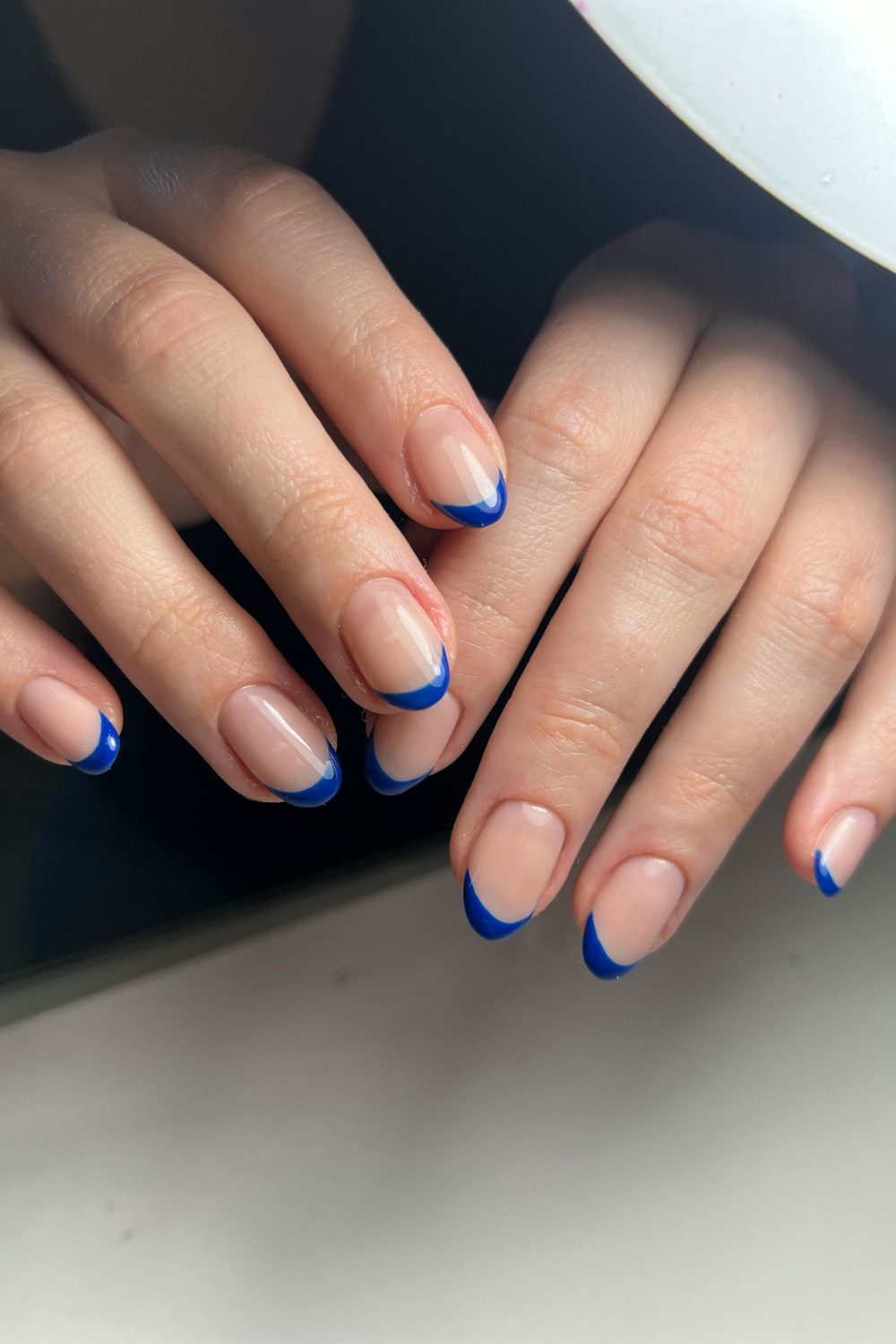 Unexpected Blue Theory Has Made It To The Nail Salon