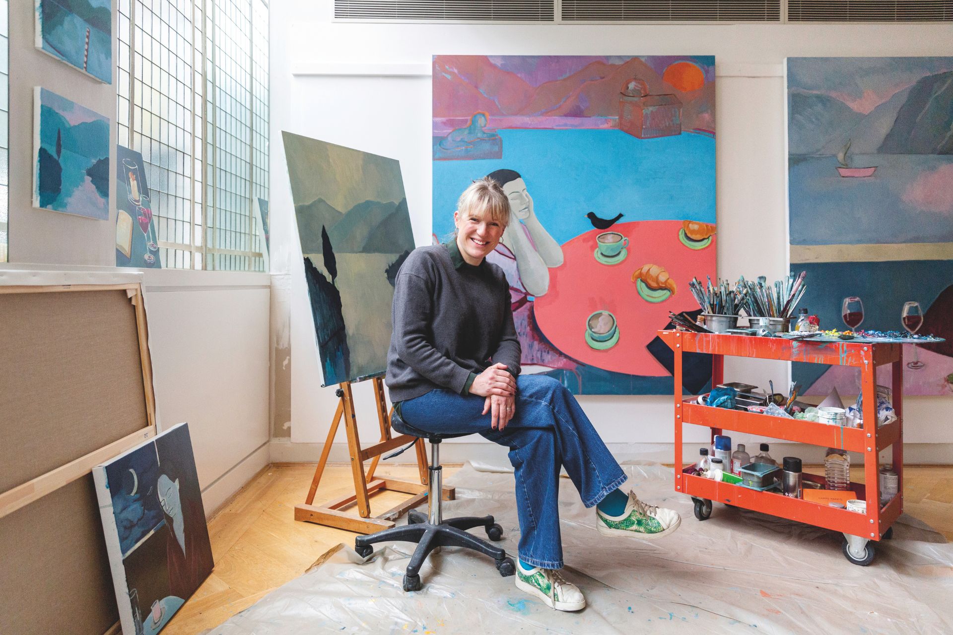 Artist's Studio: Nancy Cadogan