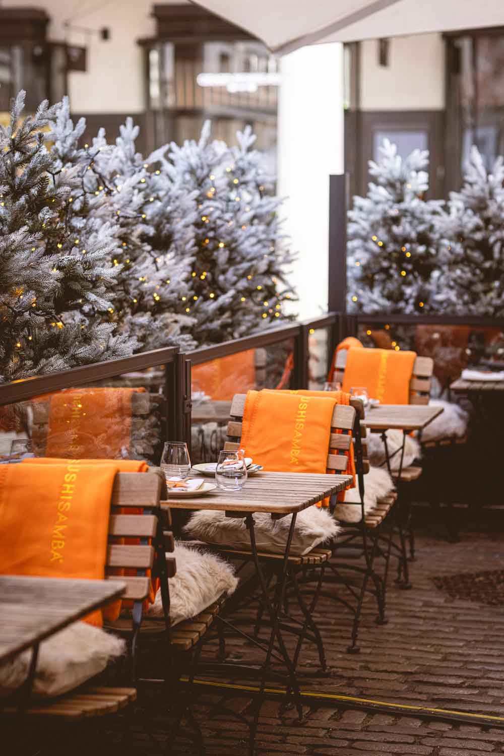 Tequila & Sushi For Christmas? The SUSHISAMBA X Patrón Winter Terrace Is Open