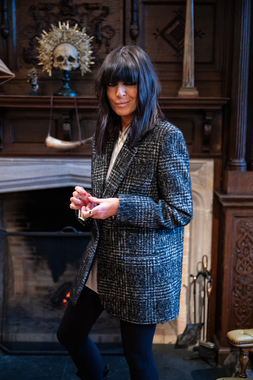 A Game Of Chess: Here’s What Claudia Winkleman Wore In The Traitors Episode 10