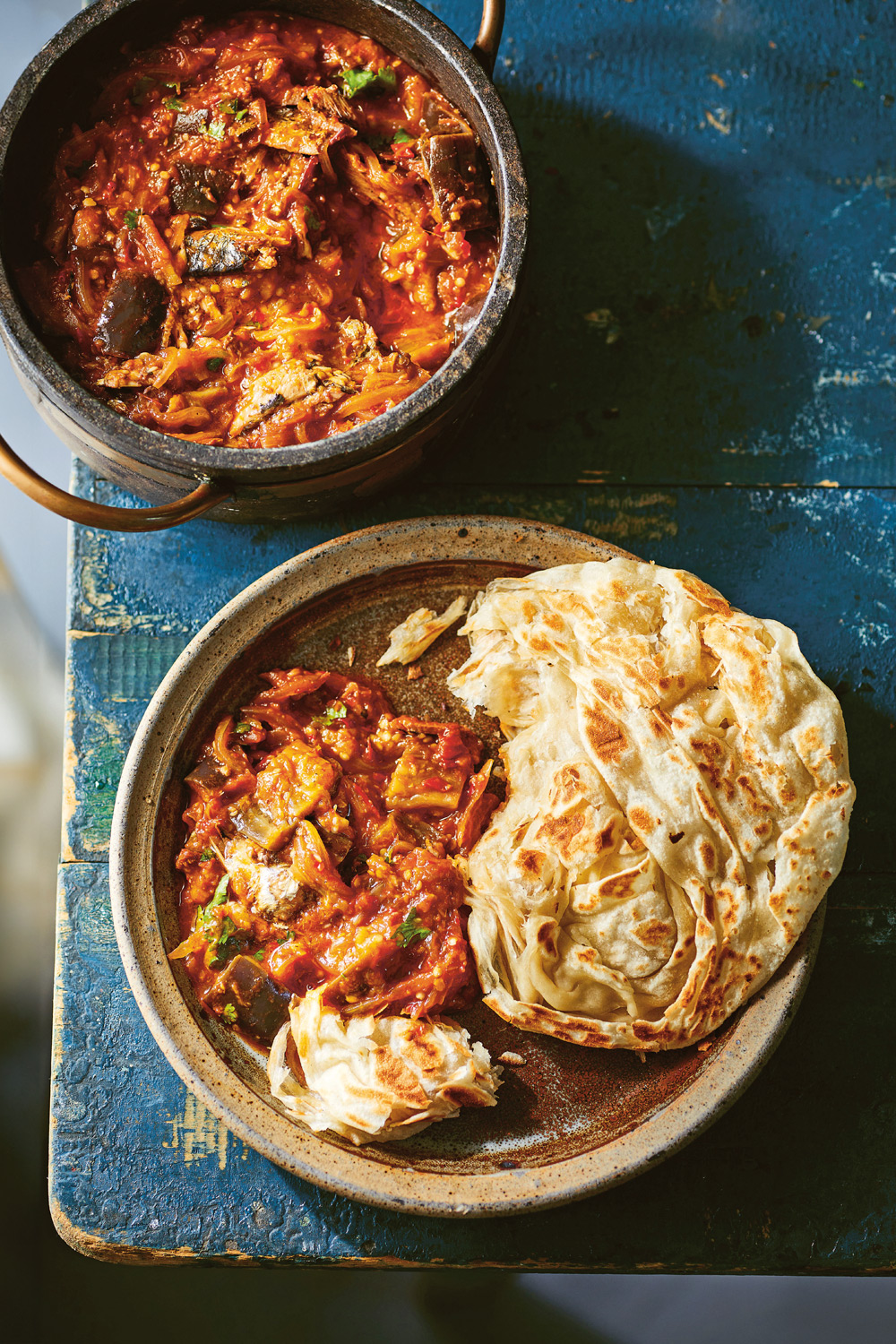 Roti King’s Aubergine And Sardine Stew Recipe