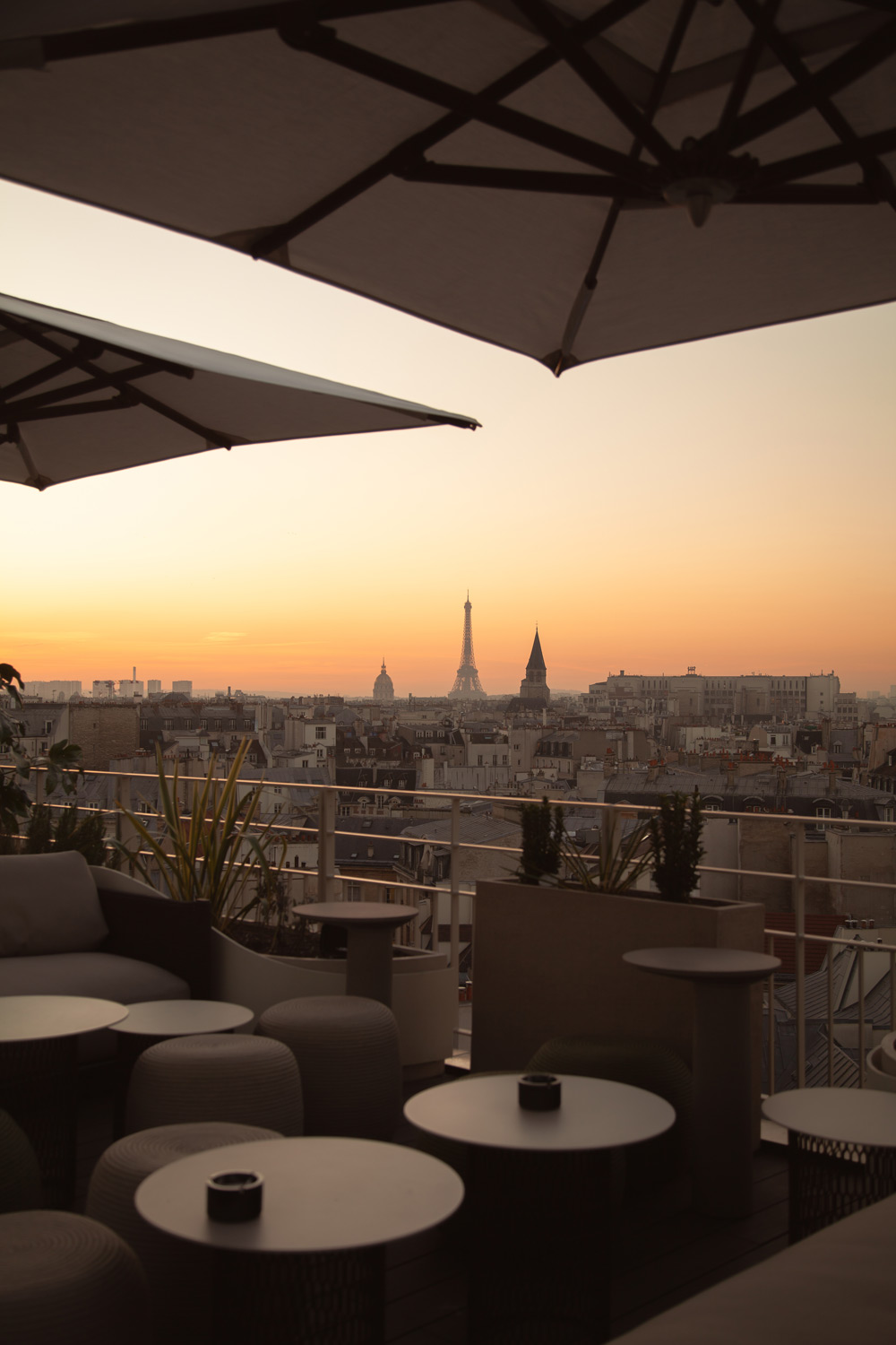 The Chicest Rooftop Bars In Paris