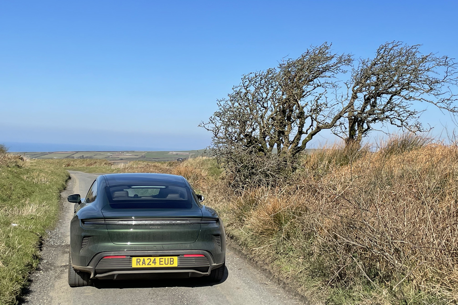 Plaid Back: Cornwall In The Porsche Taycan Turbo